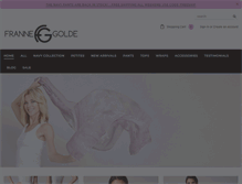 Tablet Screenshot of frannegolde.com